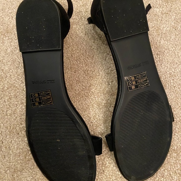 Suede black sandals - Picture 5 of 5